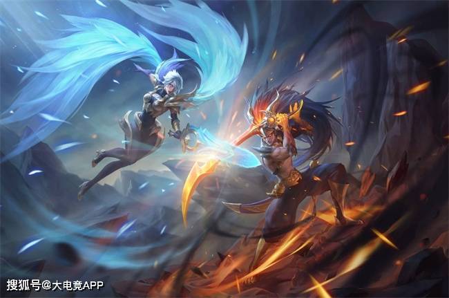 “黎明黑夜”系列皮肤登录英雄联盟手游，锐雯亚索再度上演宿命对决